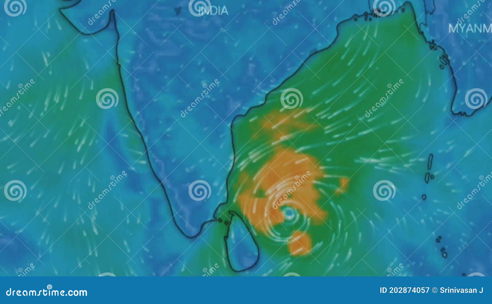 Nivar Cyclone Tracking Near Bay of Bangale on Weather Radar and Satellite  Screen Animation. Nivar Cyclone Heavy Rain Band Stock Video - Video of  indian, alert: 202874057
