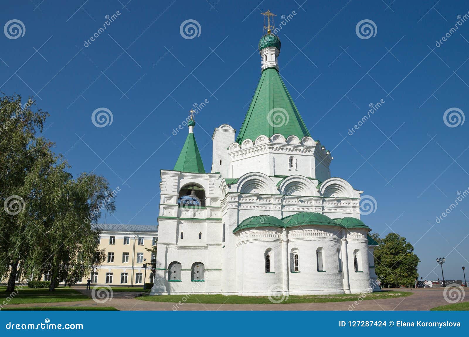 Mikhailo-Arkhangelsky Cathedral, Nizhny Novgorod, Russia Editorial ...