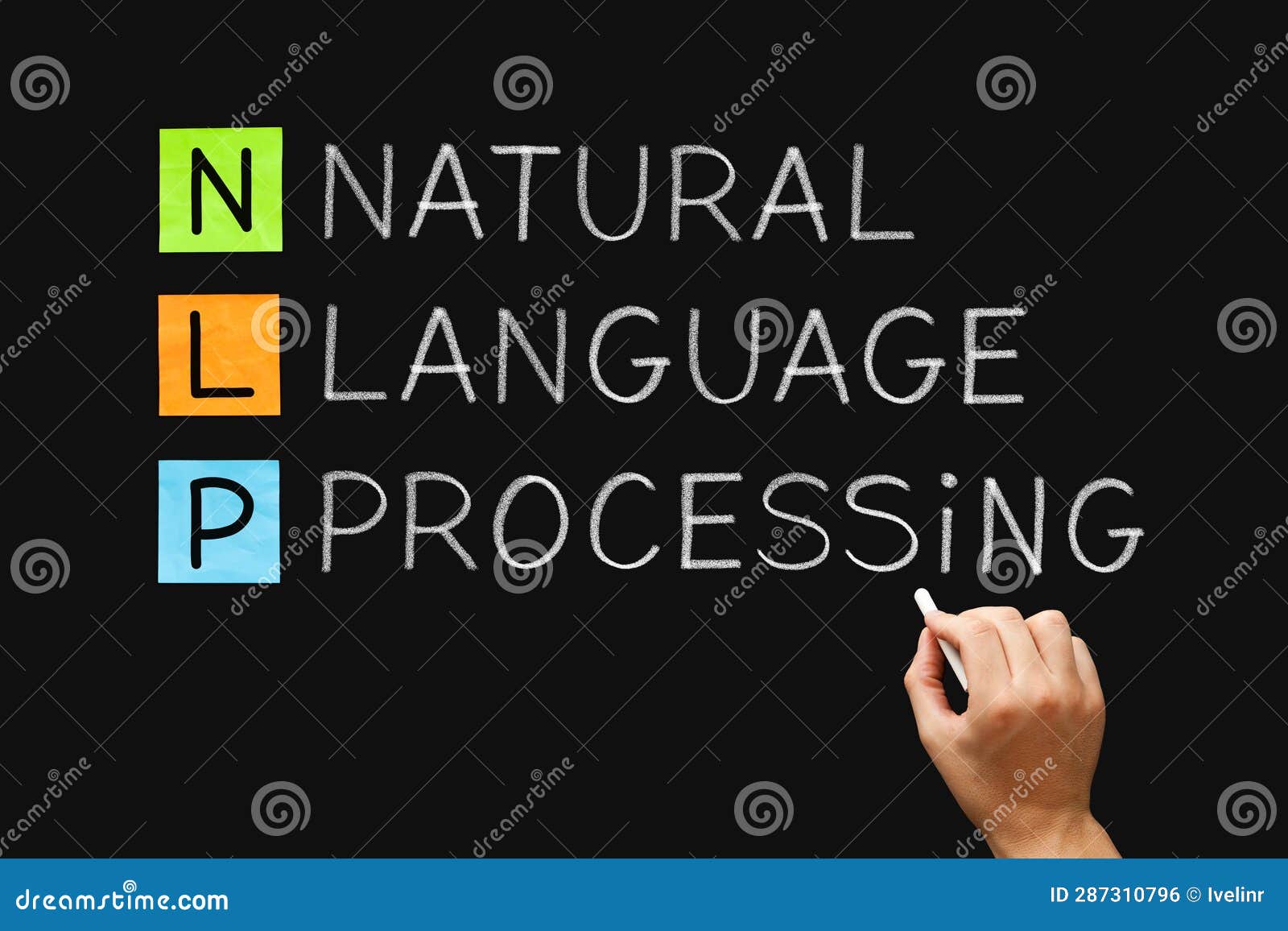 nlp - natural language processing ai artificial intelligence concept