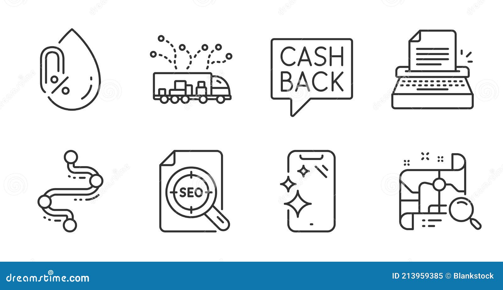 no alcohol, typewriter and money transfer icons set. truck delivery, seo file and search map signs. 