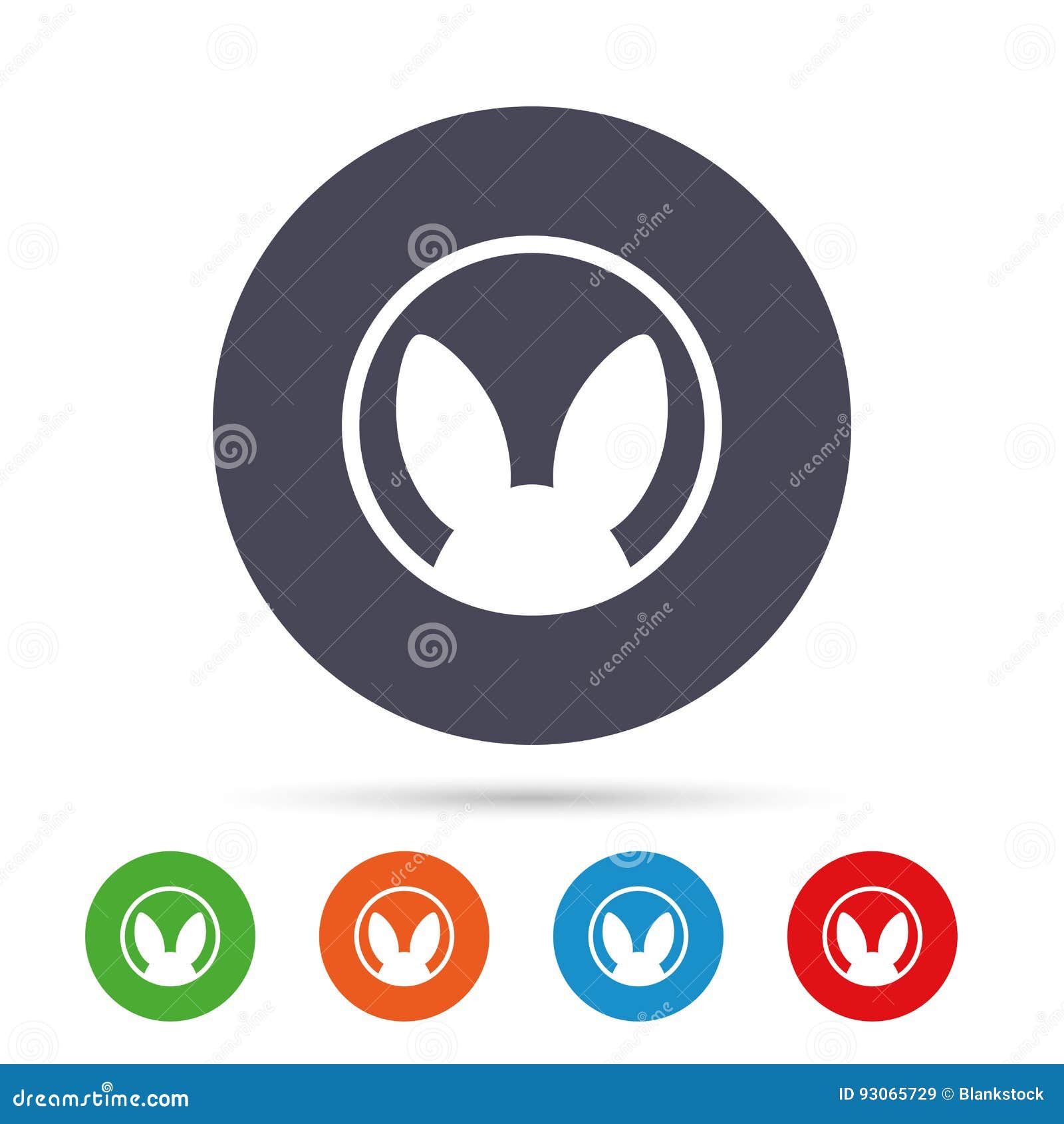 Download No Animals Testing Sign Icon. Not Tested Symbol. Stock Vector - Illustration of flat, circle ...