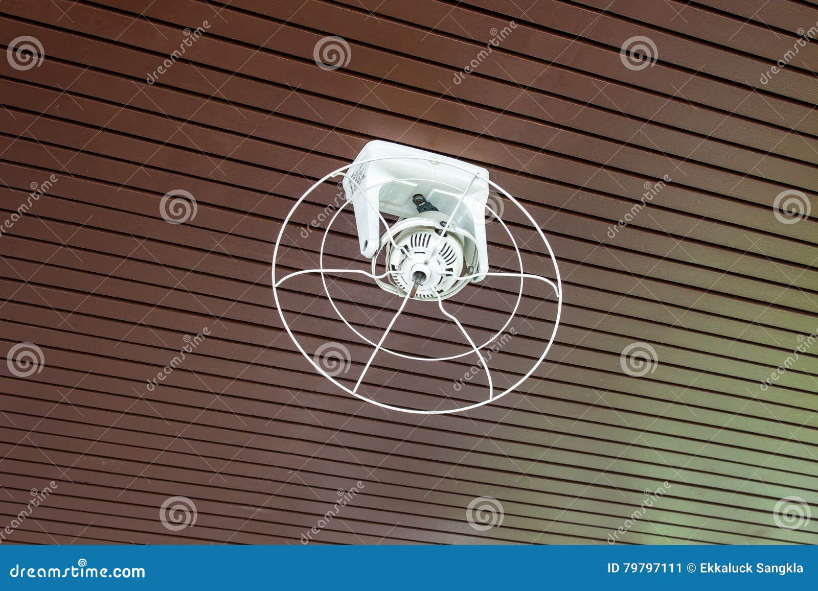 The No Ceiling Fan Blades Worn Damaged Stock Image Image