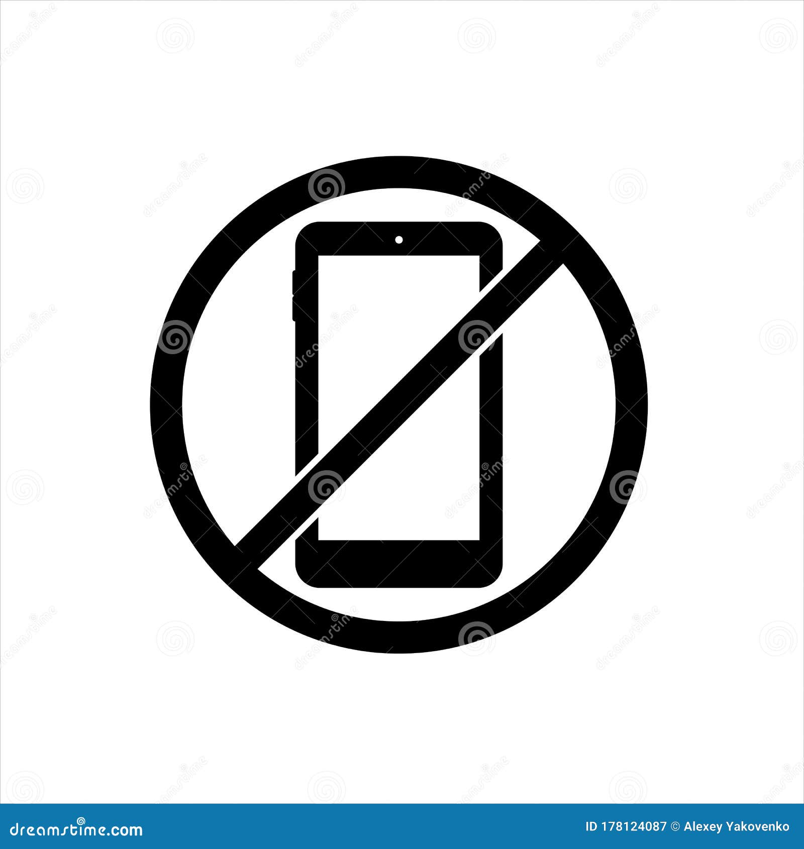 Cấm điện thoại hoặc tắt điện thoại trên nền đen giúp tránh sự phân tâm và tập trung vào chủ đề chính của hình ảnh. Bạn sẽ không còn bị cuốn vào các thông báo và cuộc gọi nữa.