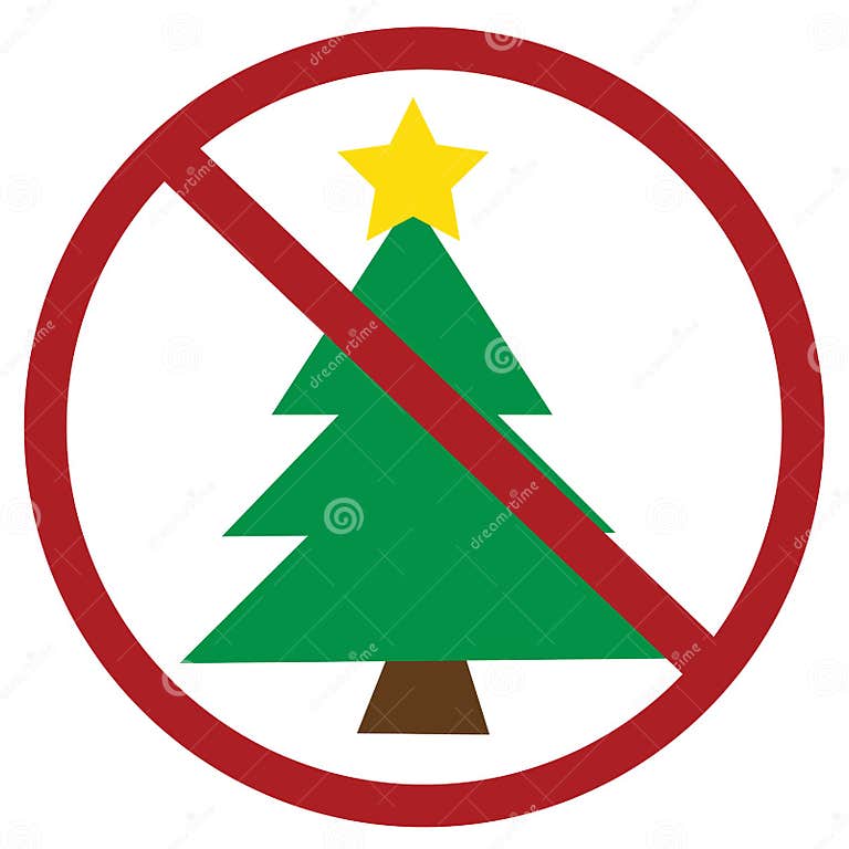 No Christmas stock vector. Illustration of traditional 62780060