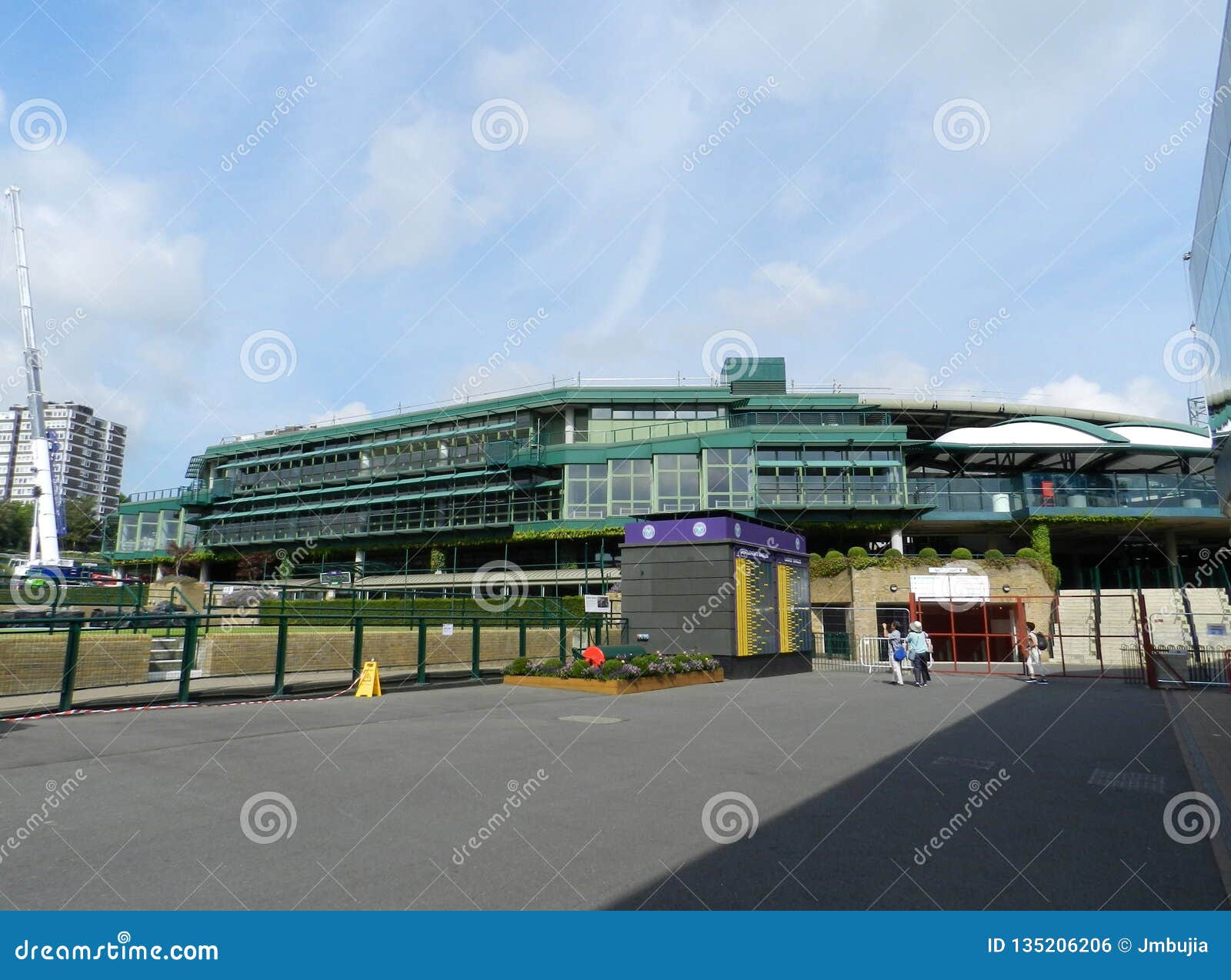 No. 1 Court, All England Lawn Tennis and Croquet Club. Wimbledon