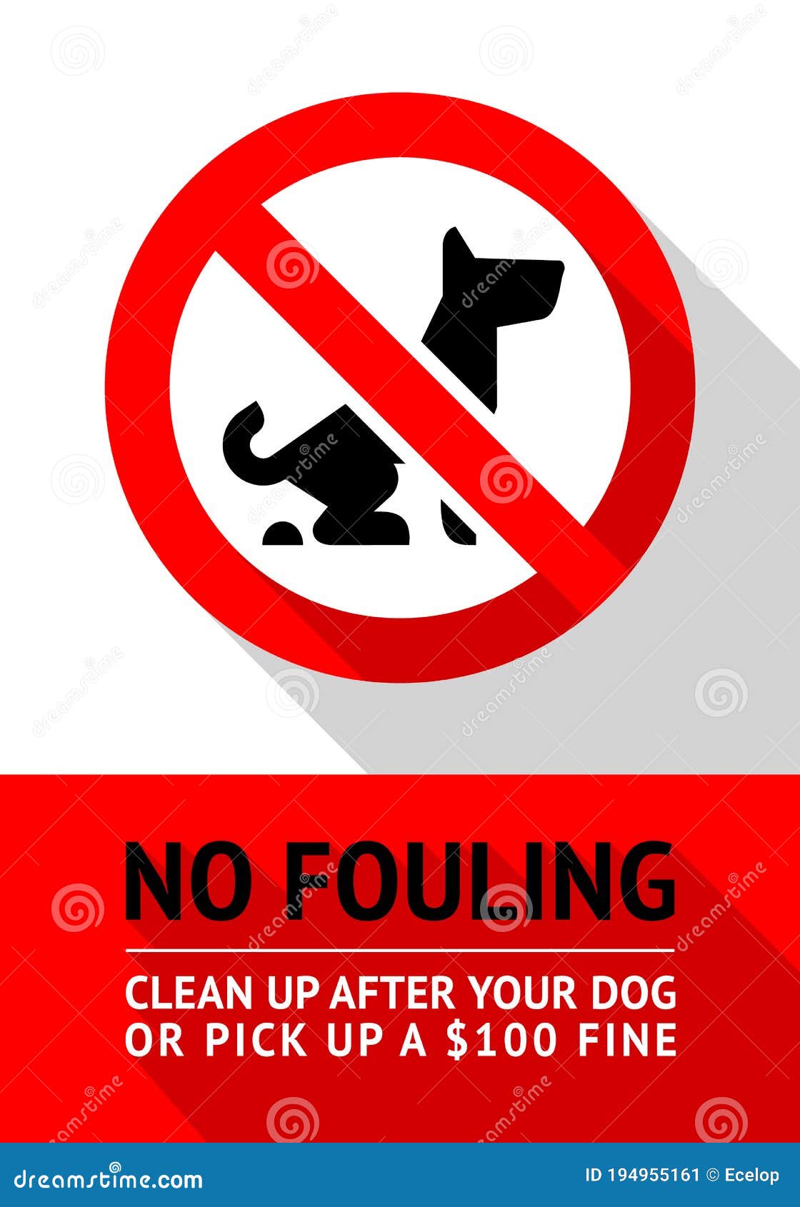 Dog mess Clean Up After Your Dog Warning Stickers Dog Fouling Dog Poo 