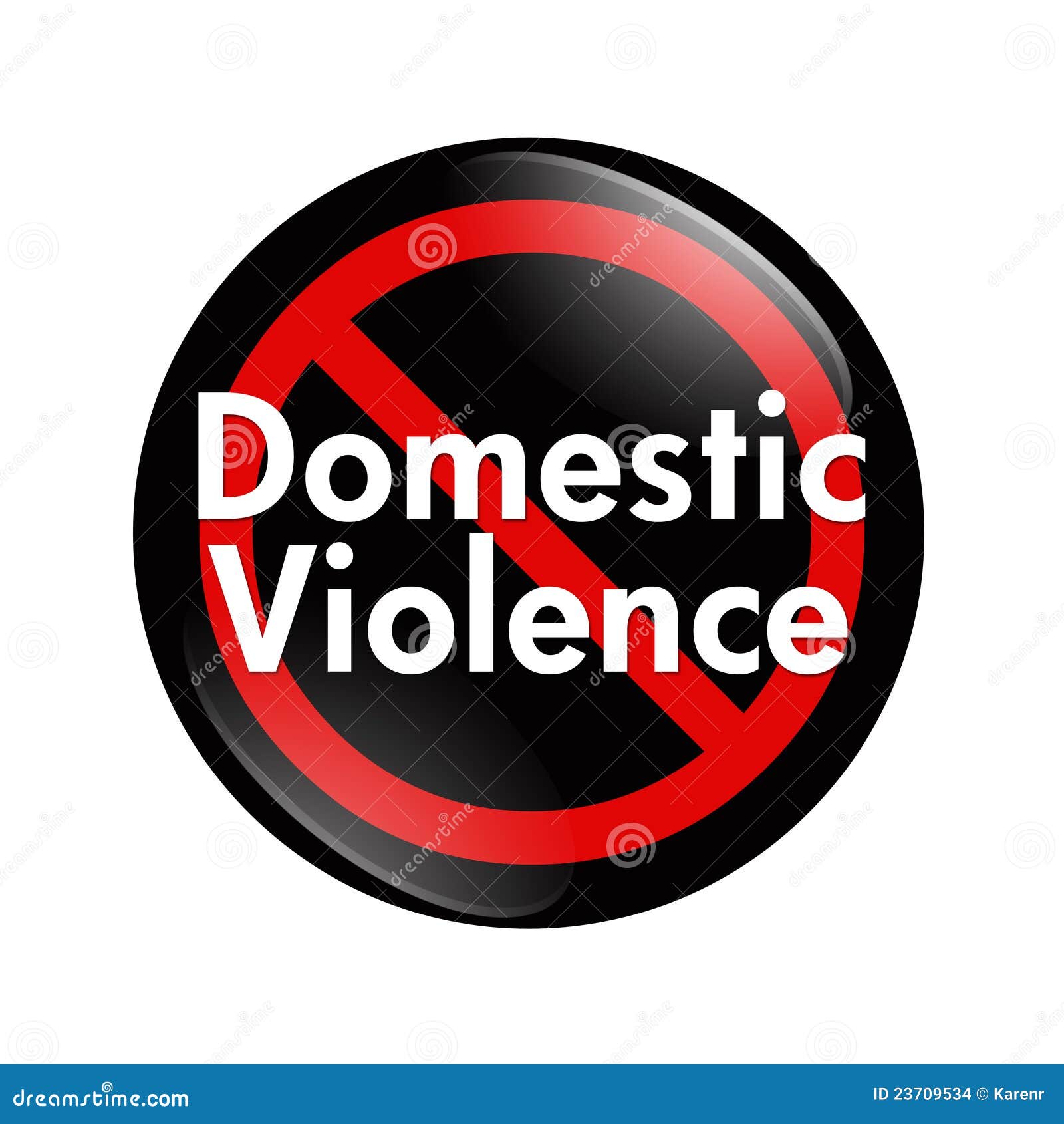 no domestic violence button