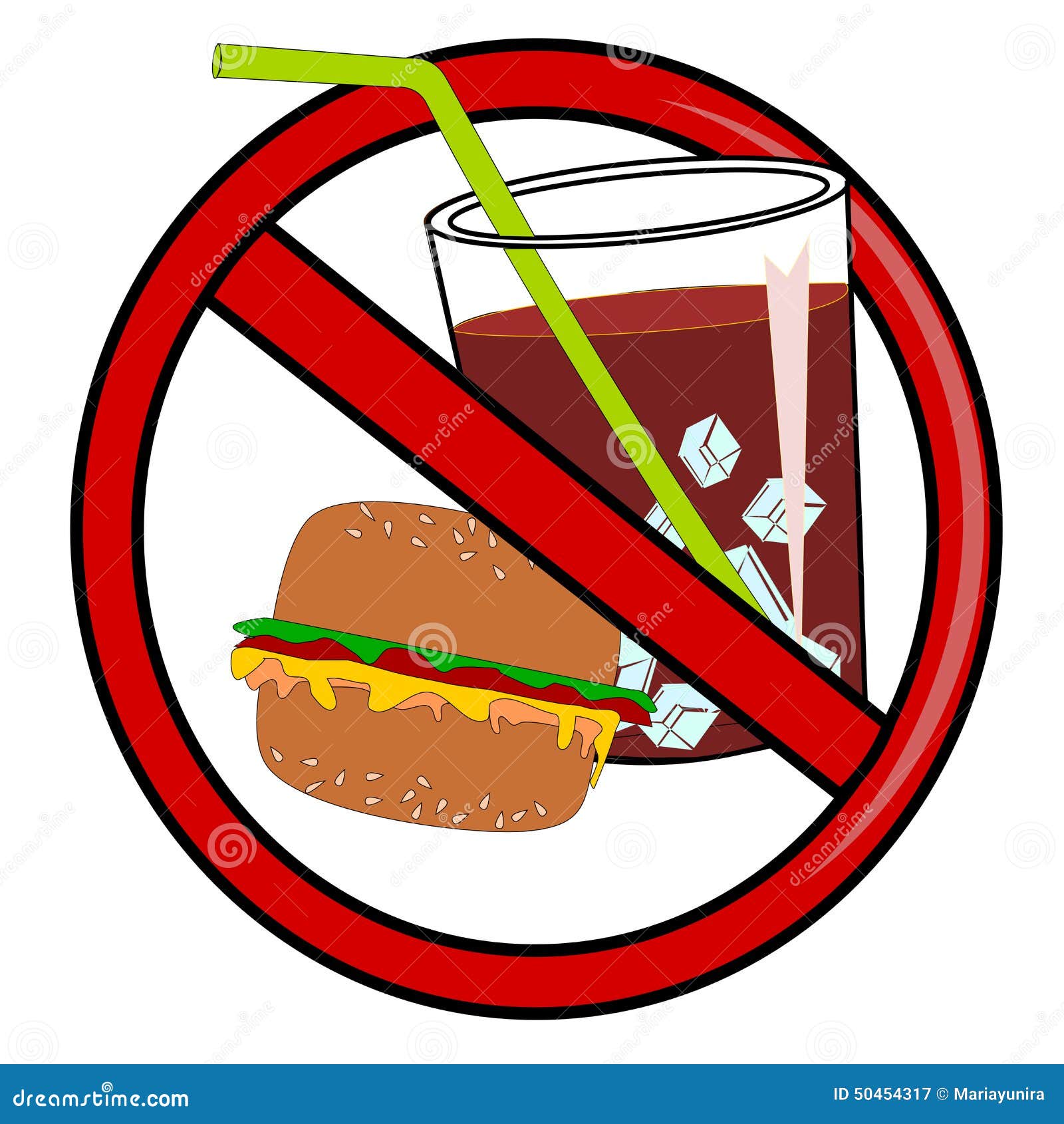 no fast food clipart - photo #5