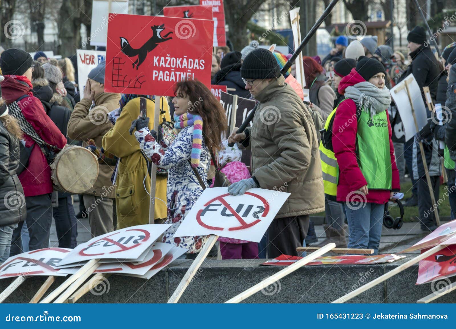 NO FUR Placards and Posters at Animal Rights Protest. March for Animal  Advocacy in Riga, Latvia, Europe Editorial Stock Photo - Image of advocacy,  parade: 165431223