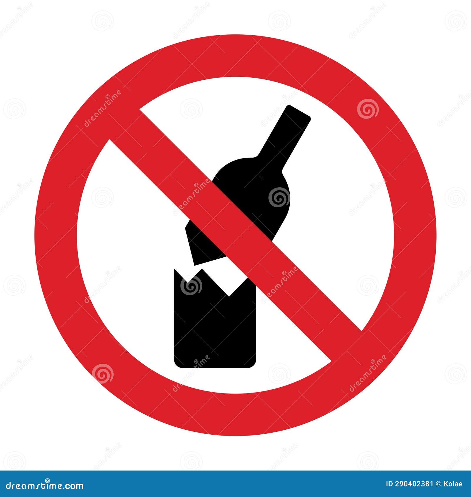no glass or bottles allowed in this area. forbid to throw on the street, beach or park