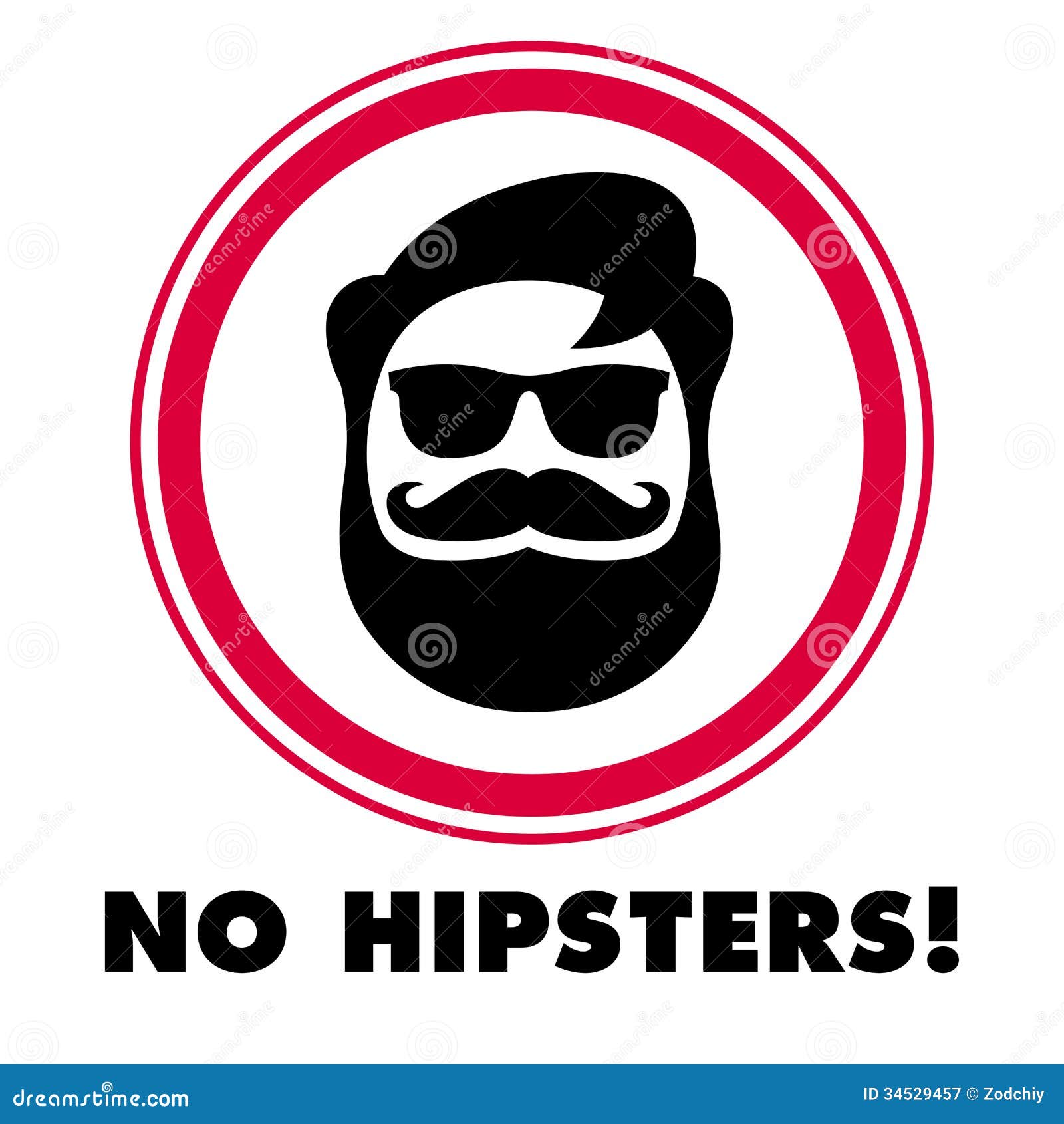 Hipsters Subculture Illustration Cartoon Vector