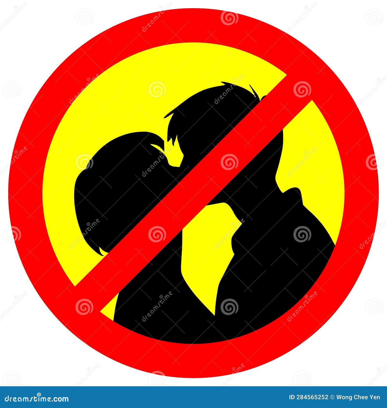 Kissing Allowed Stock Illustrations 8 Kissing Allowed Stock