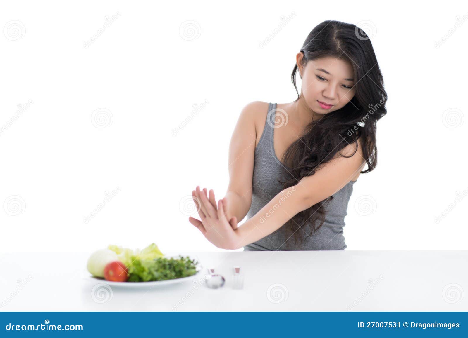 No more vegetables stock image. Image of human, ingredient 27007531