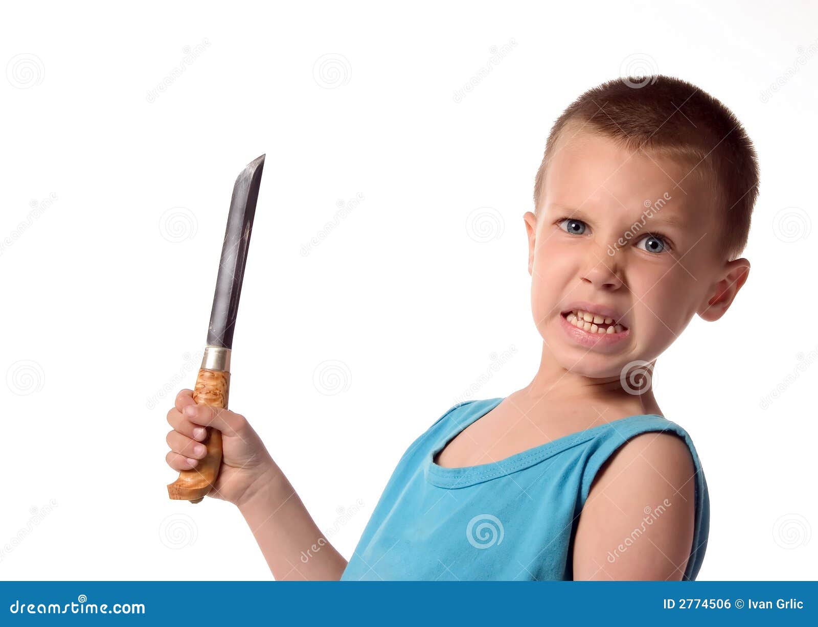 No no stock photo. Image of baby, face, knife, children 2774506