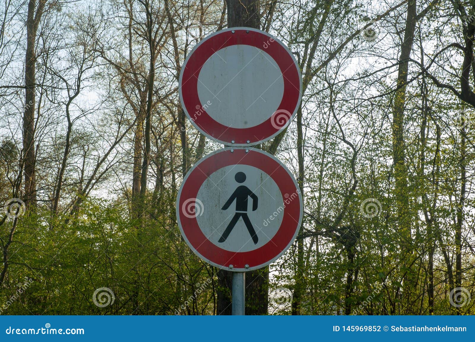 No passing sign stock photo. Image of safety, concept - 145969852