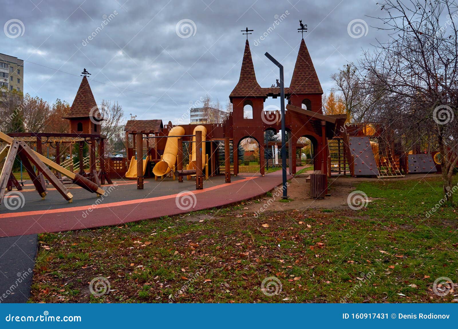 No People Playground In The Autumn Park With Yellow Pipes And Gloomy Clouds Stock Image Image Of Form Plank No People Playground In The Autumn Park With Yellow Pipes And Gloomy Clouds Stock Image Image Of Form Plank