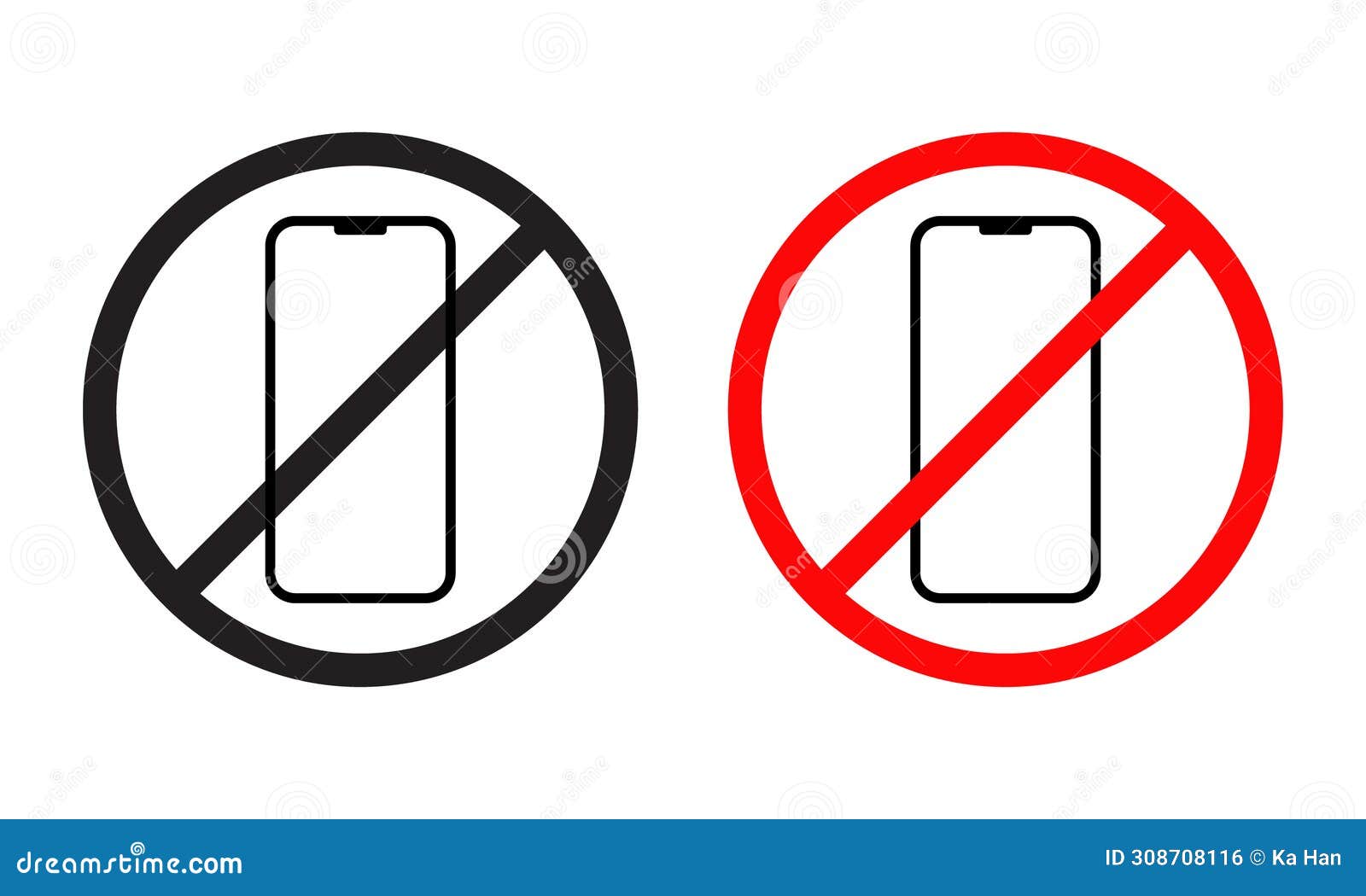 no phone icon . turn off smartphone sign . cellphone barring concept