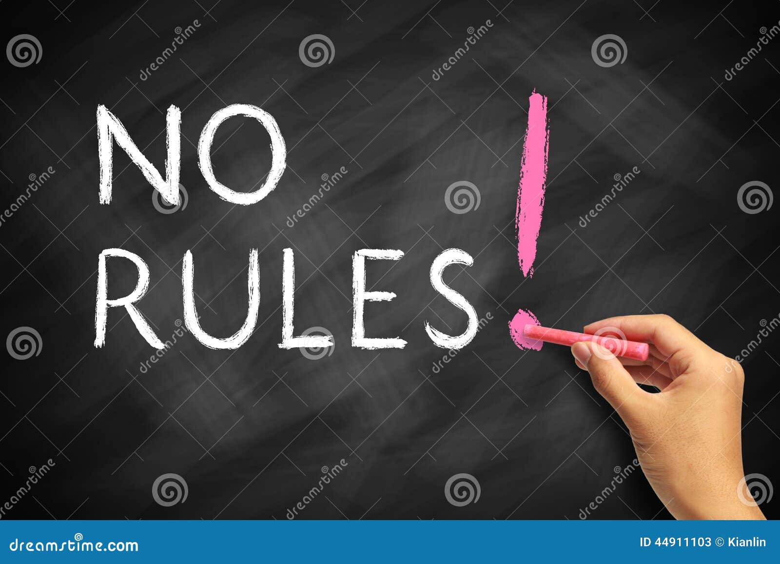no rules