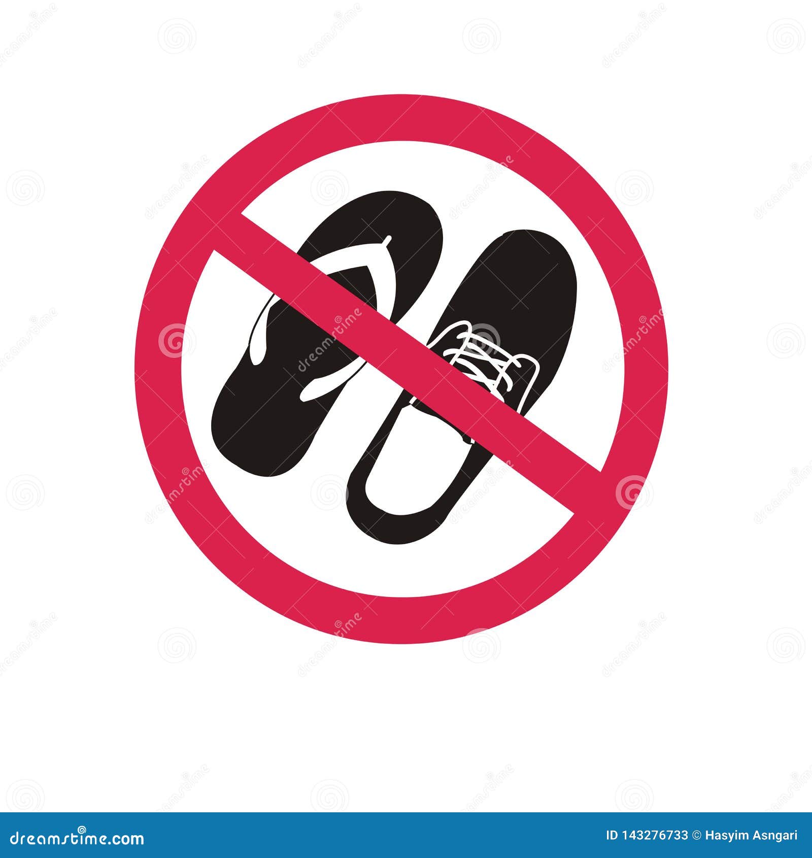 No Shoes Sign Printable