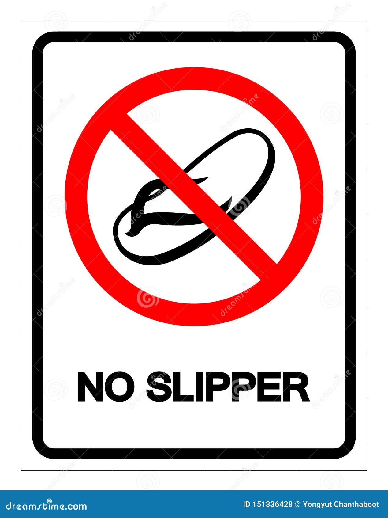 no flip flops