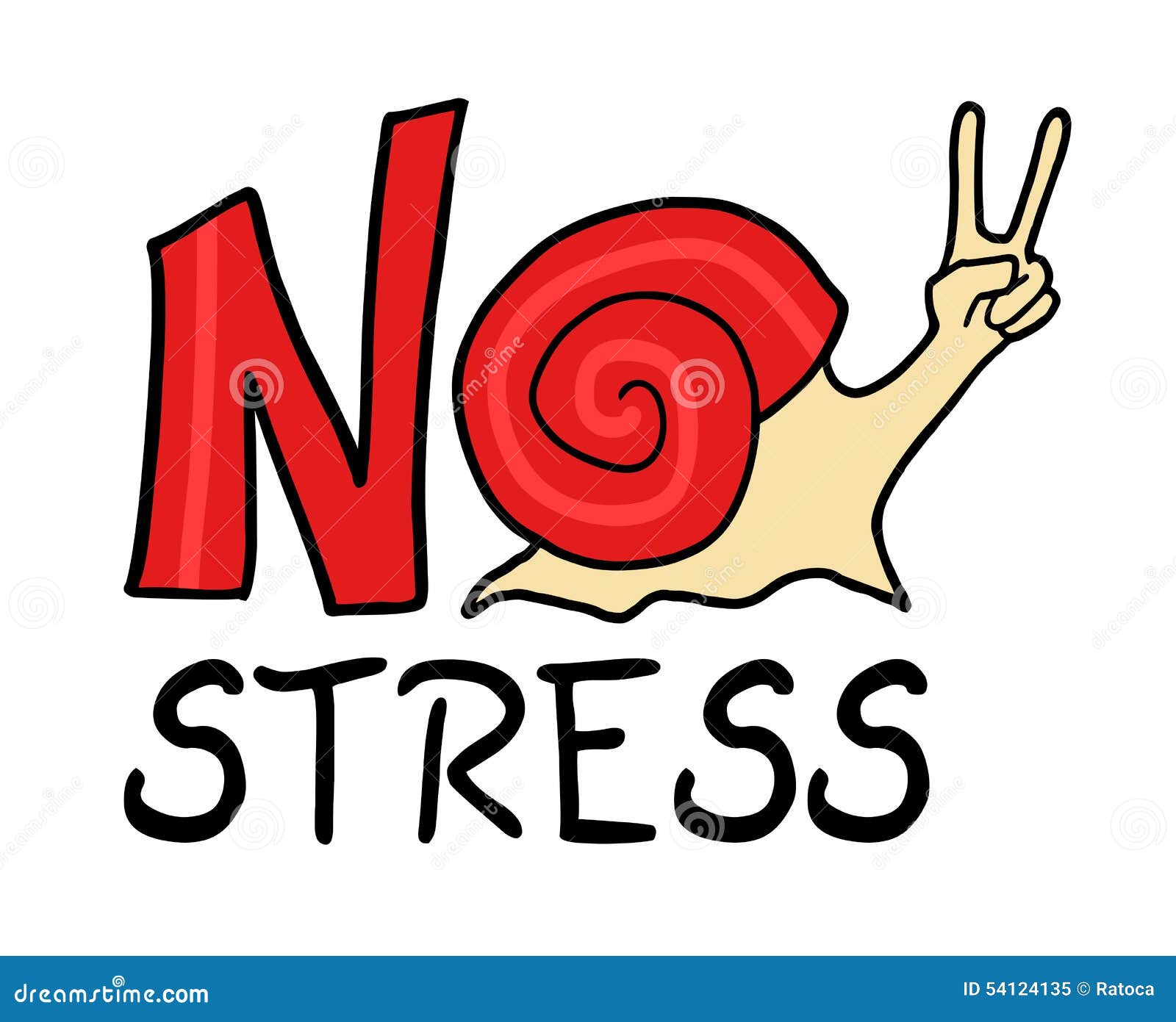 No Stress Clip Art
