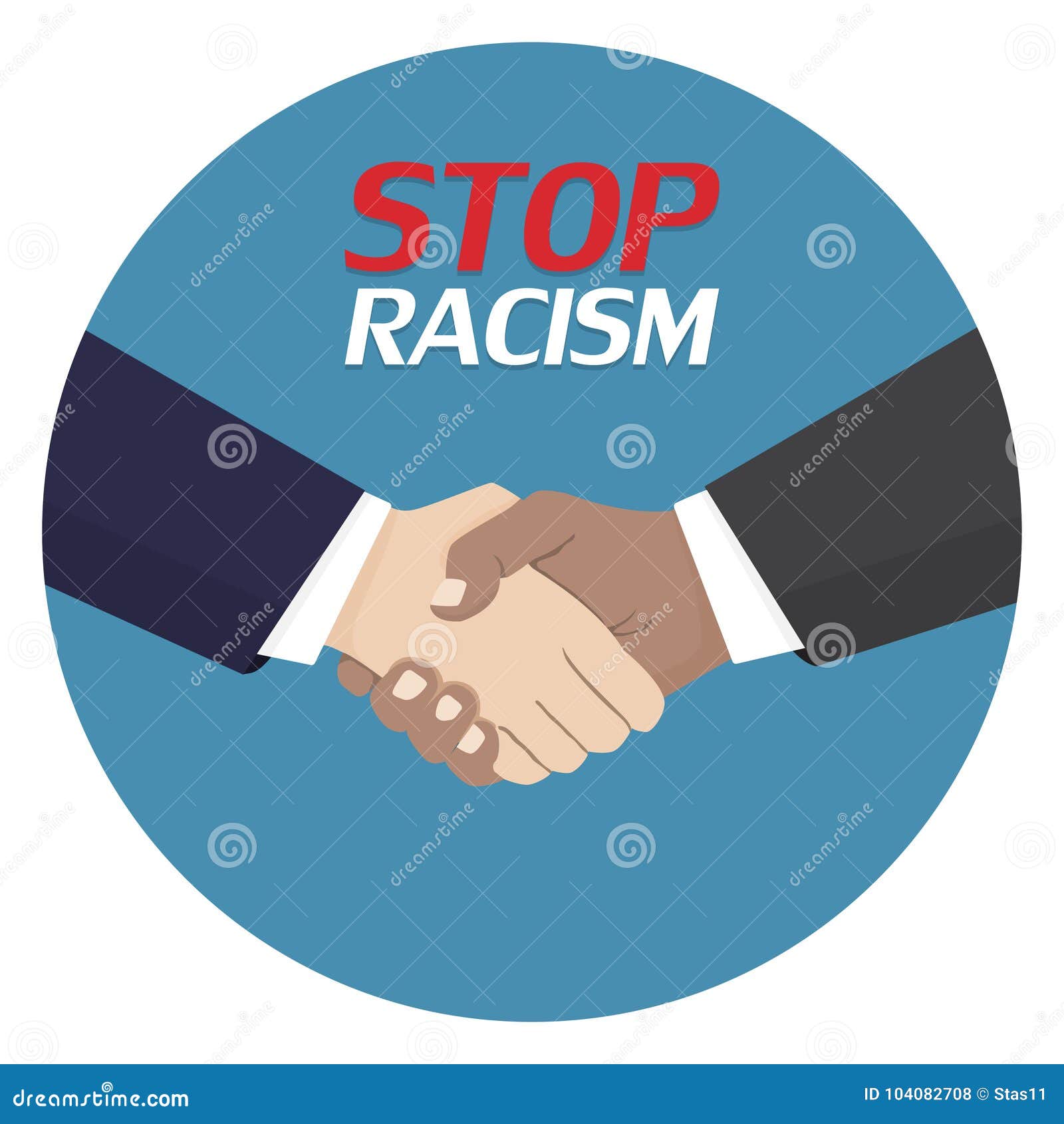 Download United As One No Racism World Peace Symbol Concept Vector ...