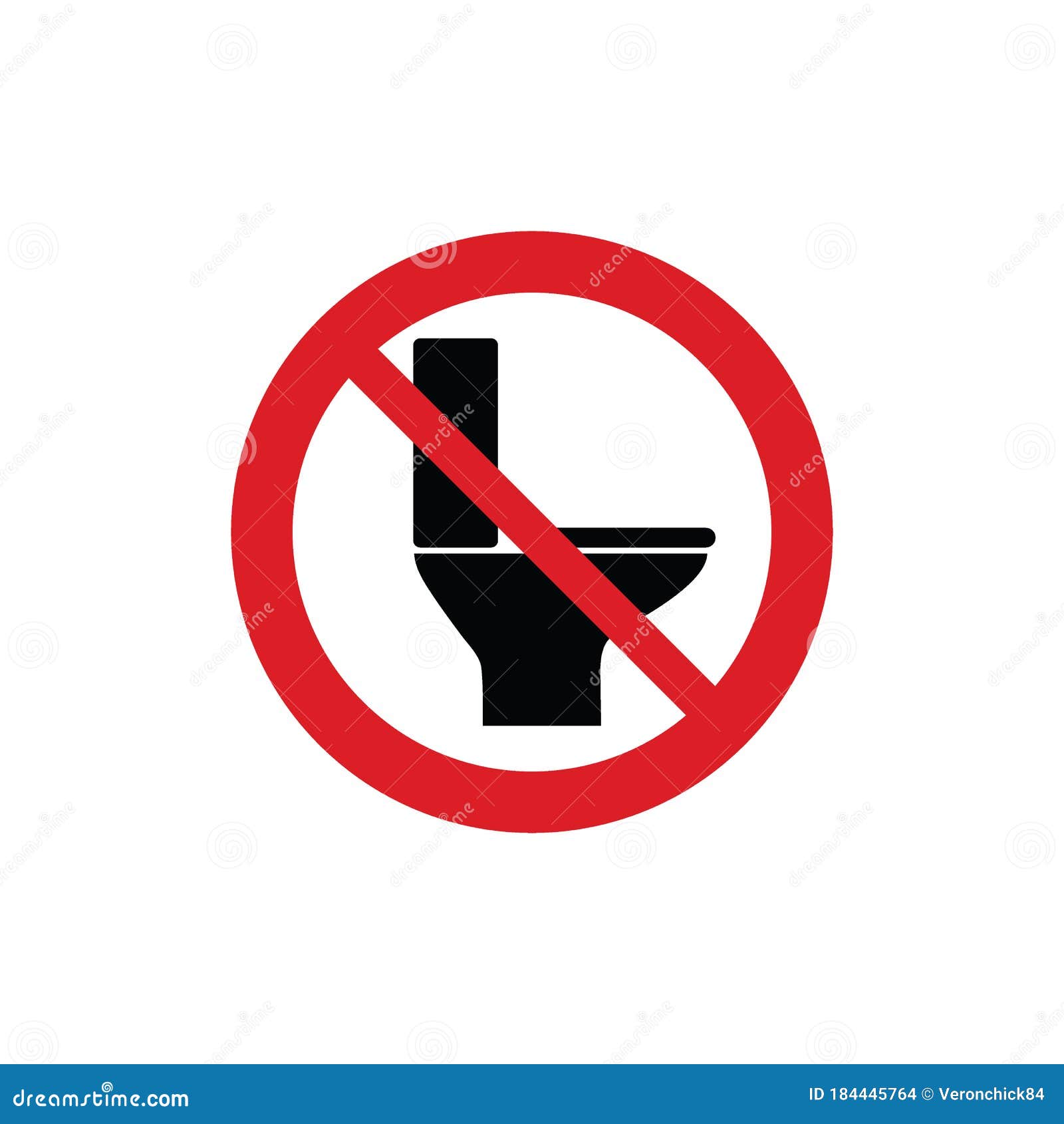 No Toilet Clip Art