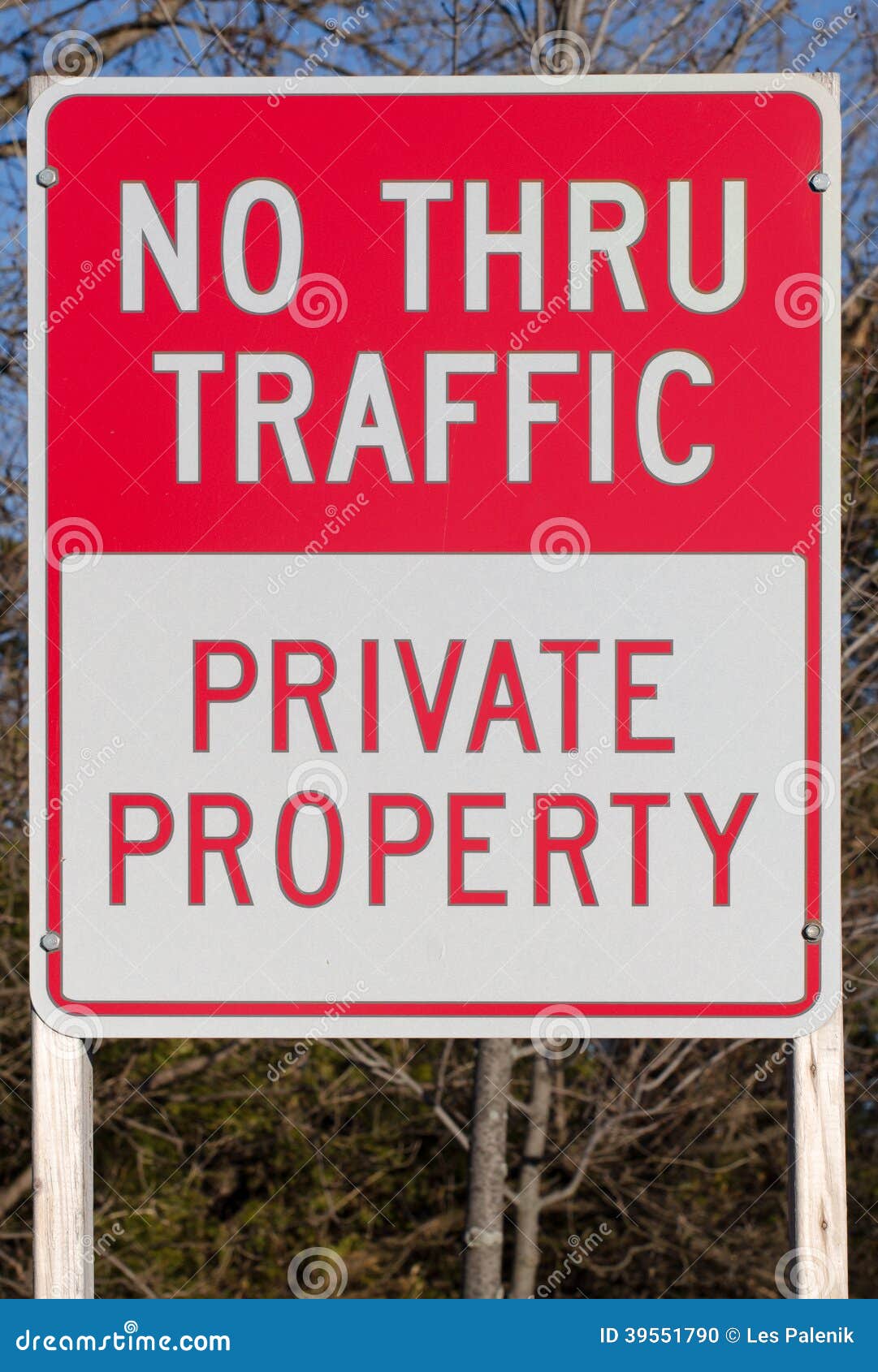 No through Traffic sign stock photo. Image of white, traffic 39551790