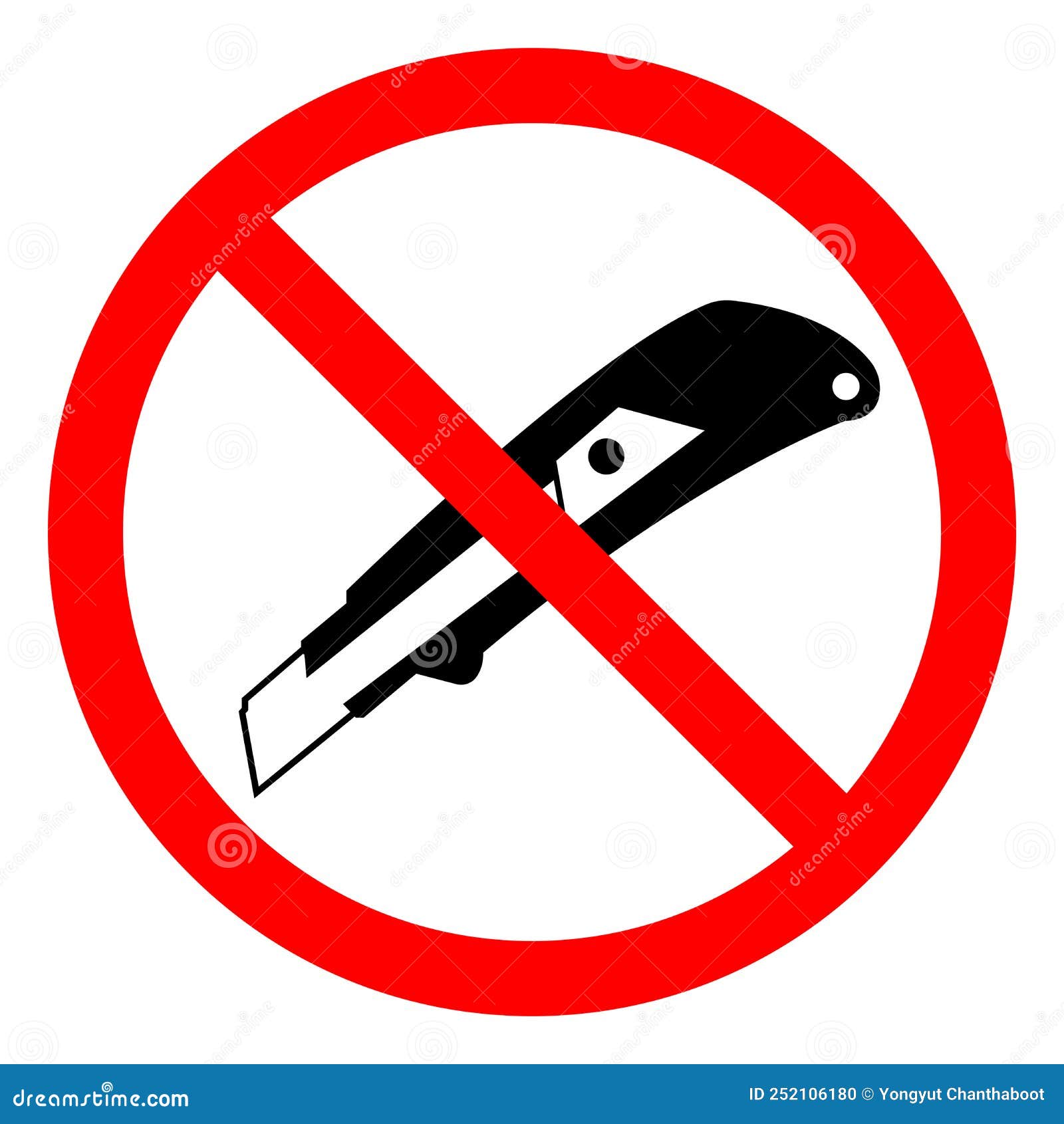 No Use The Cutter Symbol Sign Vector Illustration Isolate On White no-use-the-cutter-symbol-sign-vector-illustration-isolate-on-white