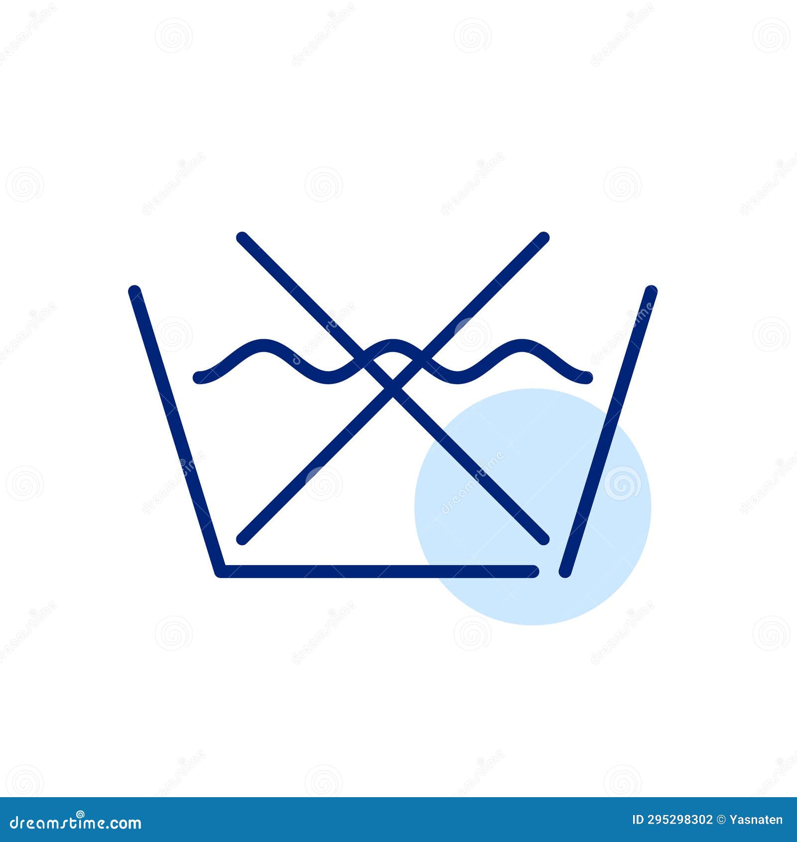 No Washing Clothes. Laundry Instructions Label Stock Illustration Illustration of temperature