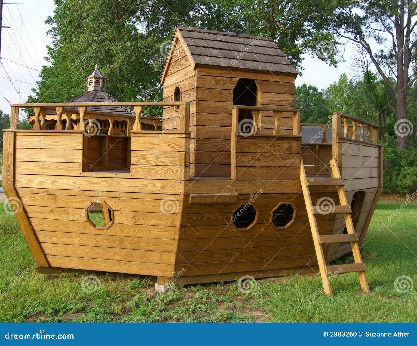 Noah's Ark Playground Equipmen Stock Photo - Image: 2803260