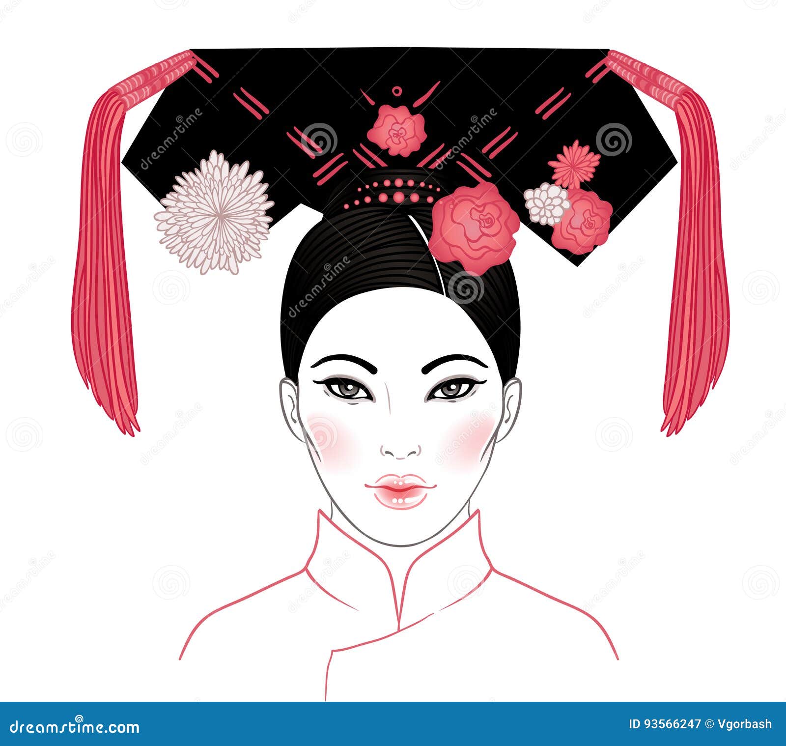 chinesegirl chinese hairstyle is too simple | TikTok