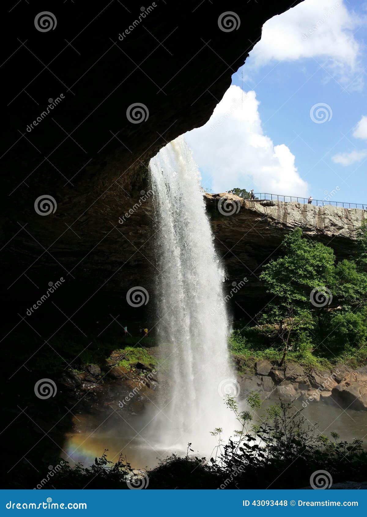 Noccalula falls stock photo. Image of nature, landscape 43093448