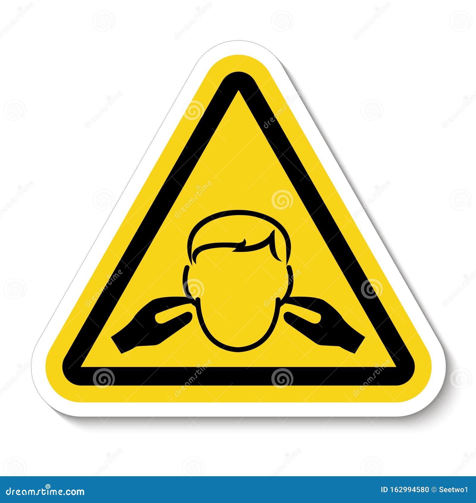 Noise Symbol Sign Isolate on White Background,Vector Illustration EPS