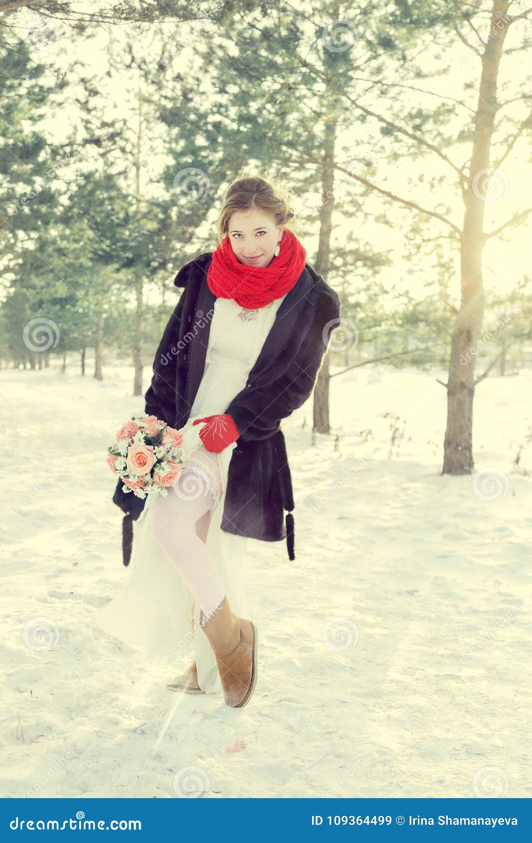 vestido branco inverno