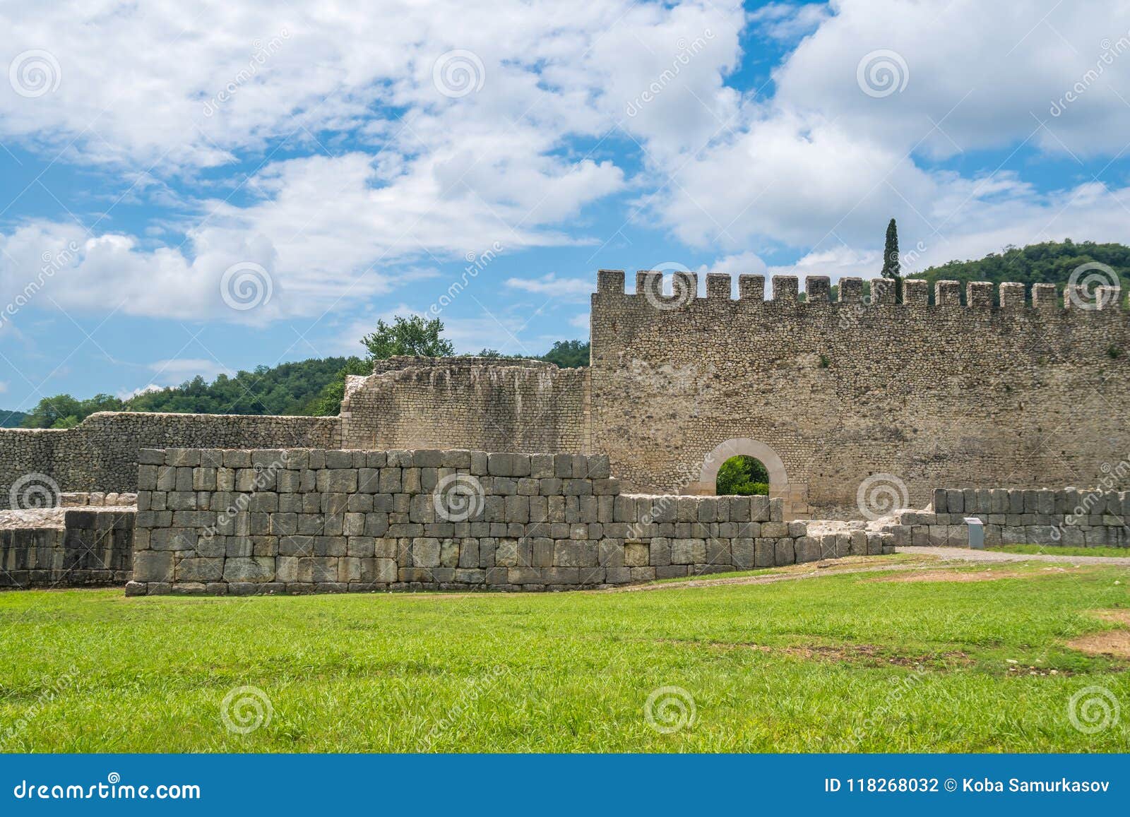 nokalakevi - fortress in the western part of georgia