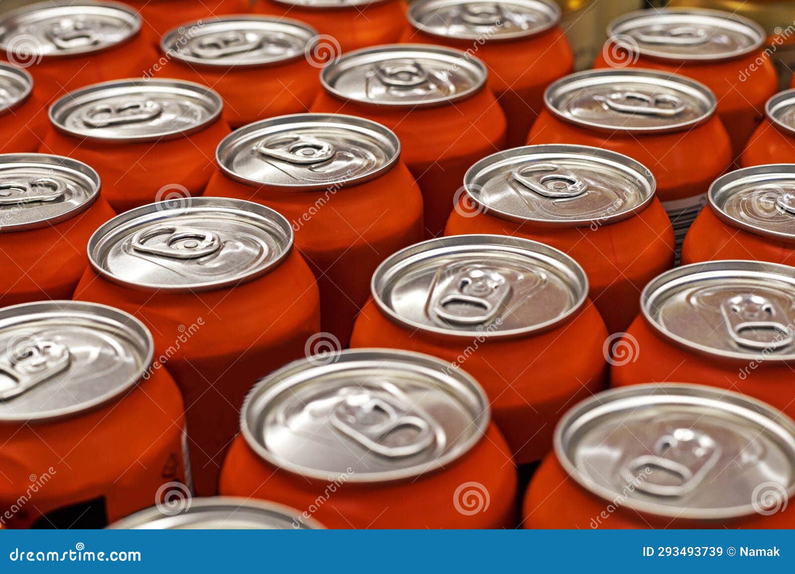 Nonalcoholic and Alcoholic Energy Drinks Stock Image Image of