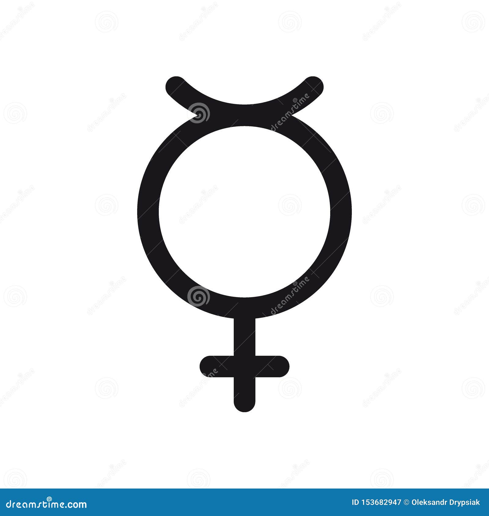 Non Binary Transgender Symbol. Gender And Sexual Orientation Icon Or Sign Concept. Stock Vector ...