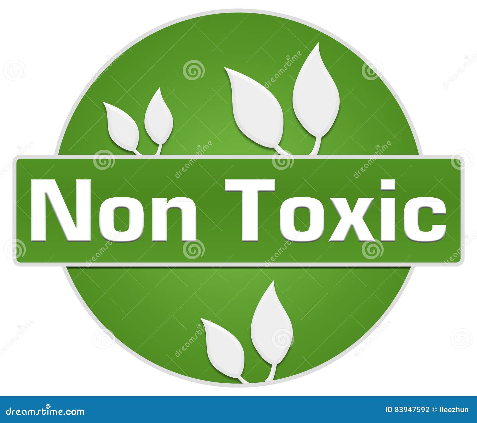 non toxic green circle leaves