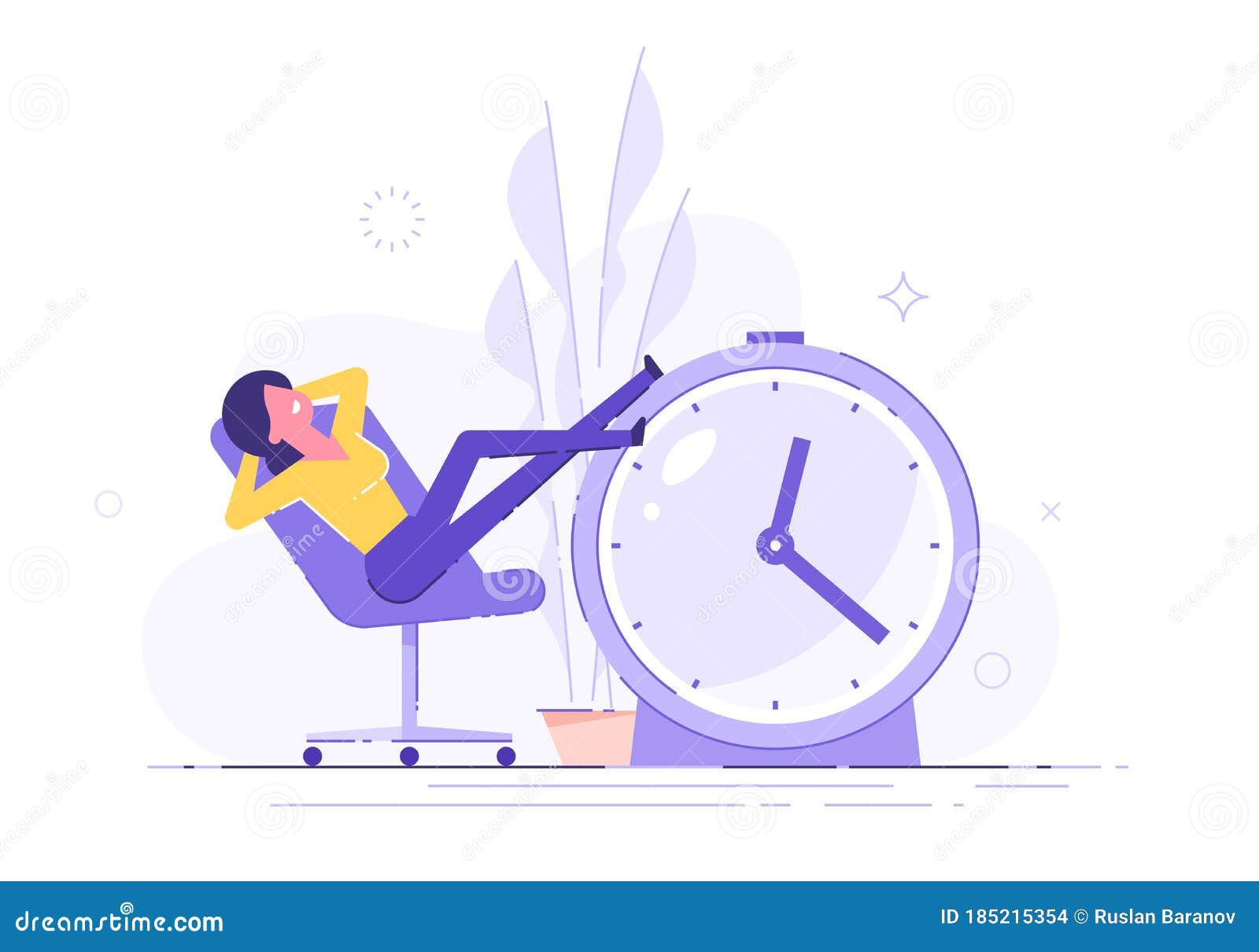 Procrastinating Stock Illustrationer, Vektorer, & Clipart – (480 Stock