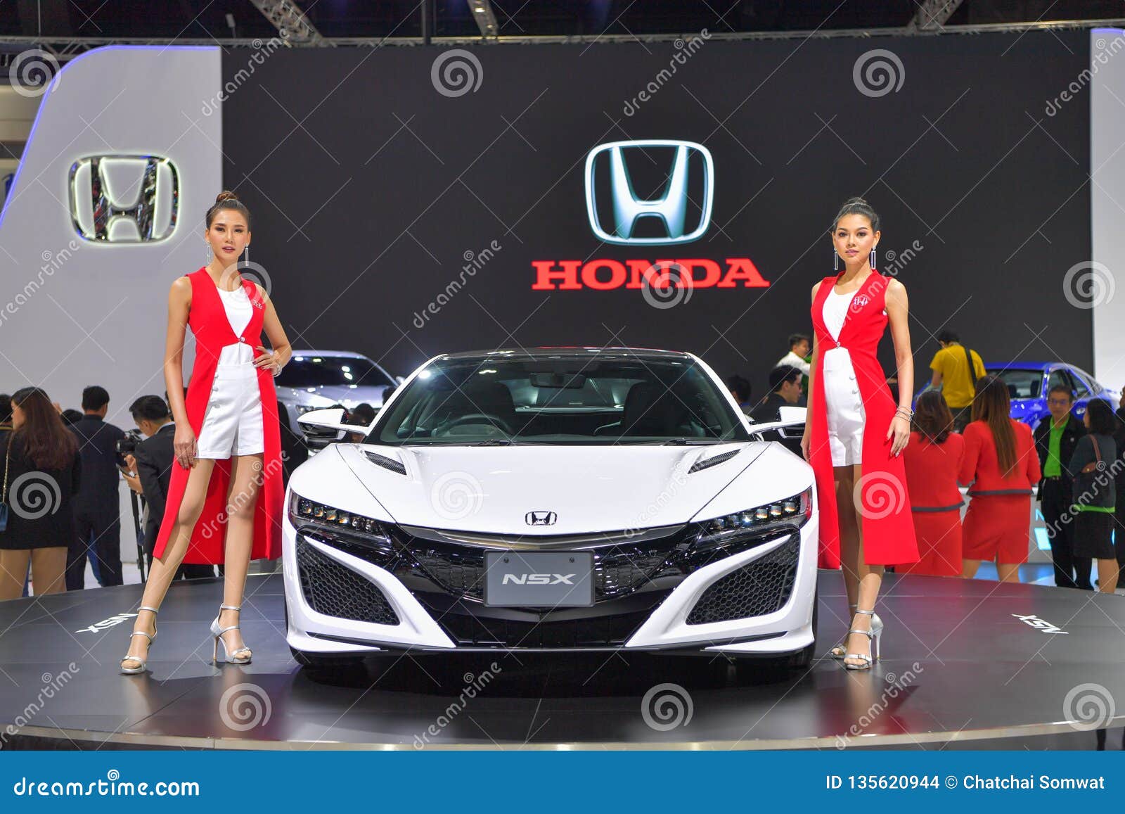 Honda NSX Car On Display At The 35th Thailand International Motor Expo