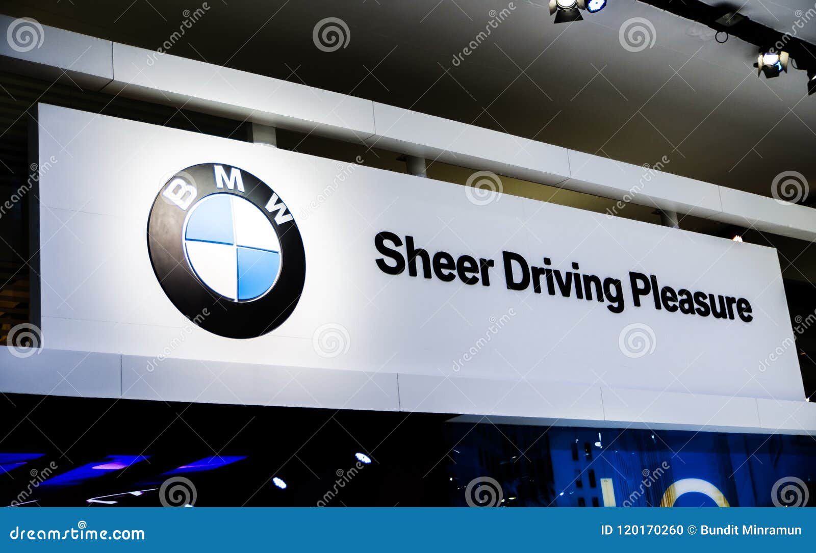 Bmw Sheer Driving Pleasure Motor Company Logo Editorial Image Image