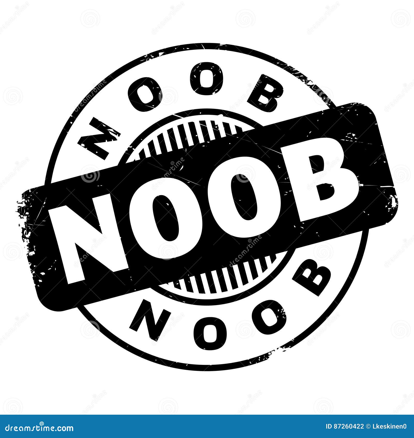 noob rubber stamp