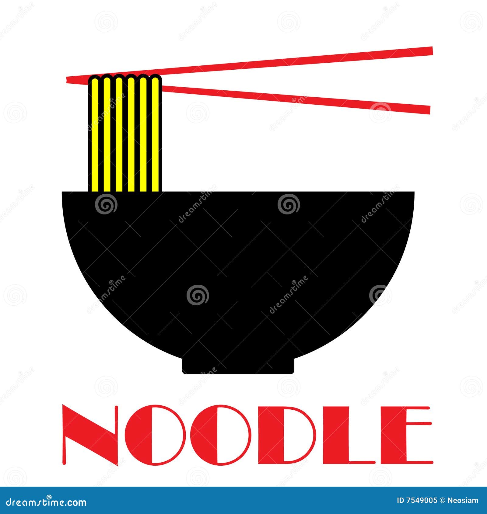 Noodle Food Sign Royalty Free Stock Photo Image 7549005