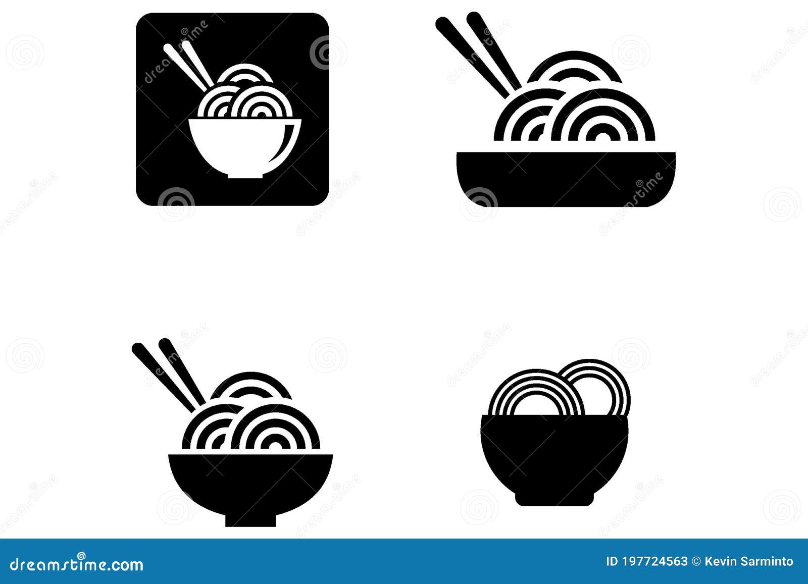 Noodle logo vector stock vector. Illustration of kitchen 197724563