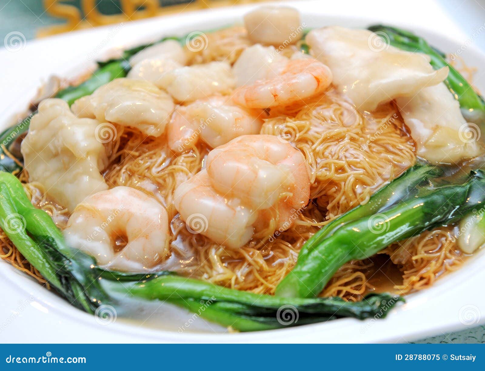 Noodles. Stir-fried Noodles Stock Image - Image of garlic, china: 28788075
