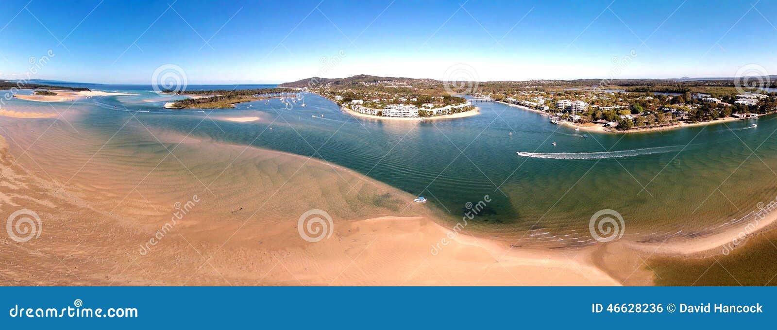 noosa river aerial