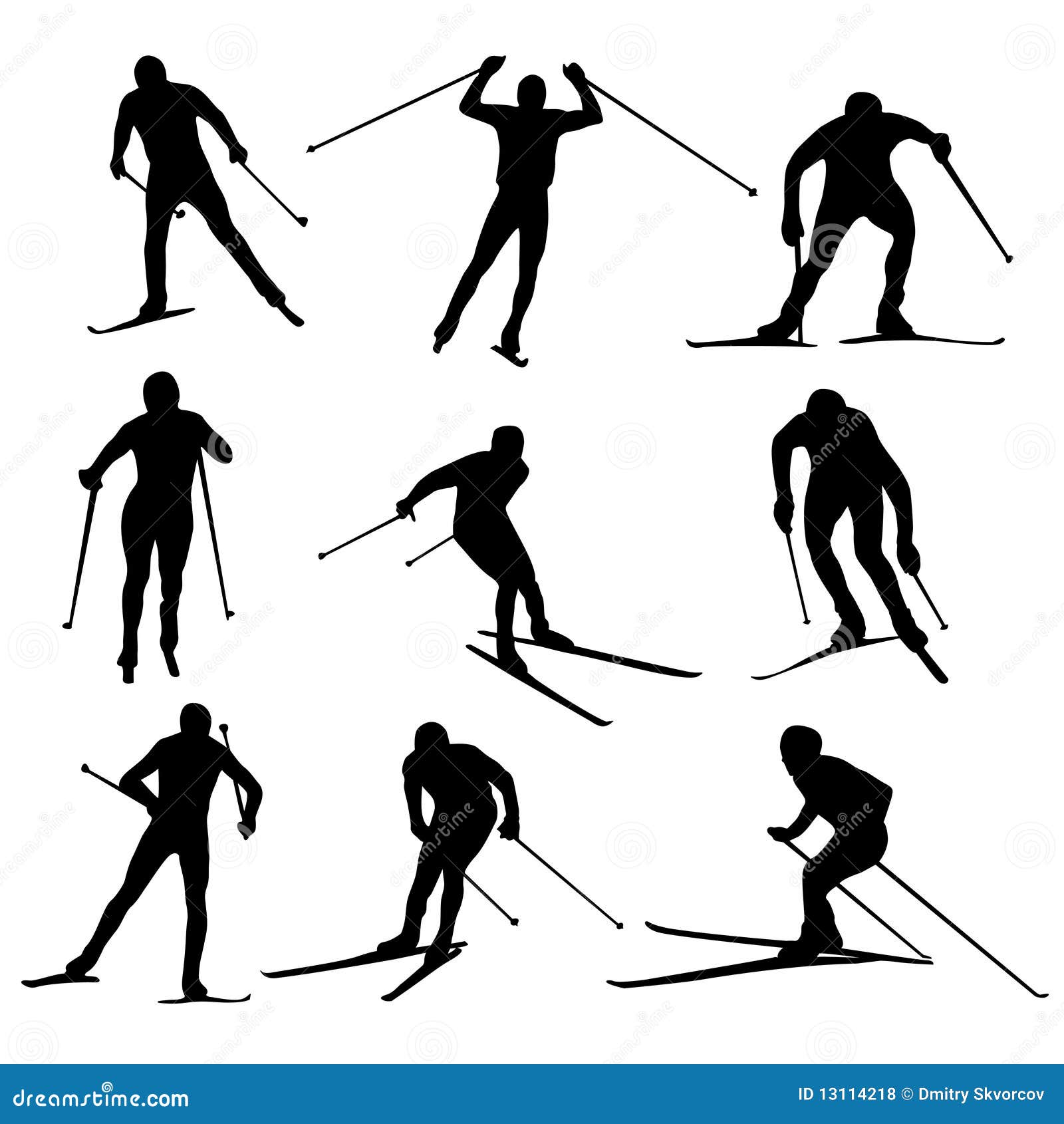 free clipart cross country skiing - photo #45