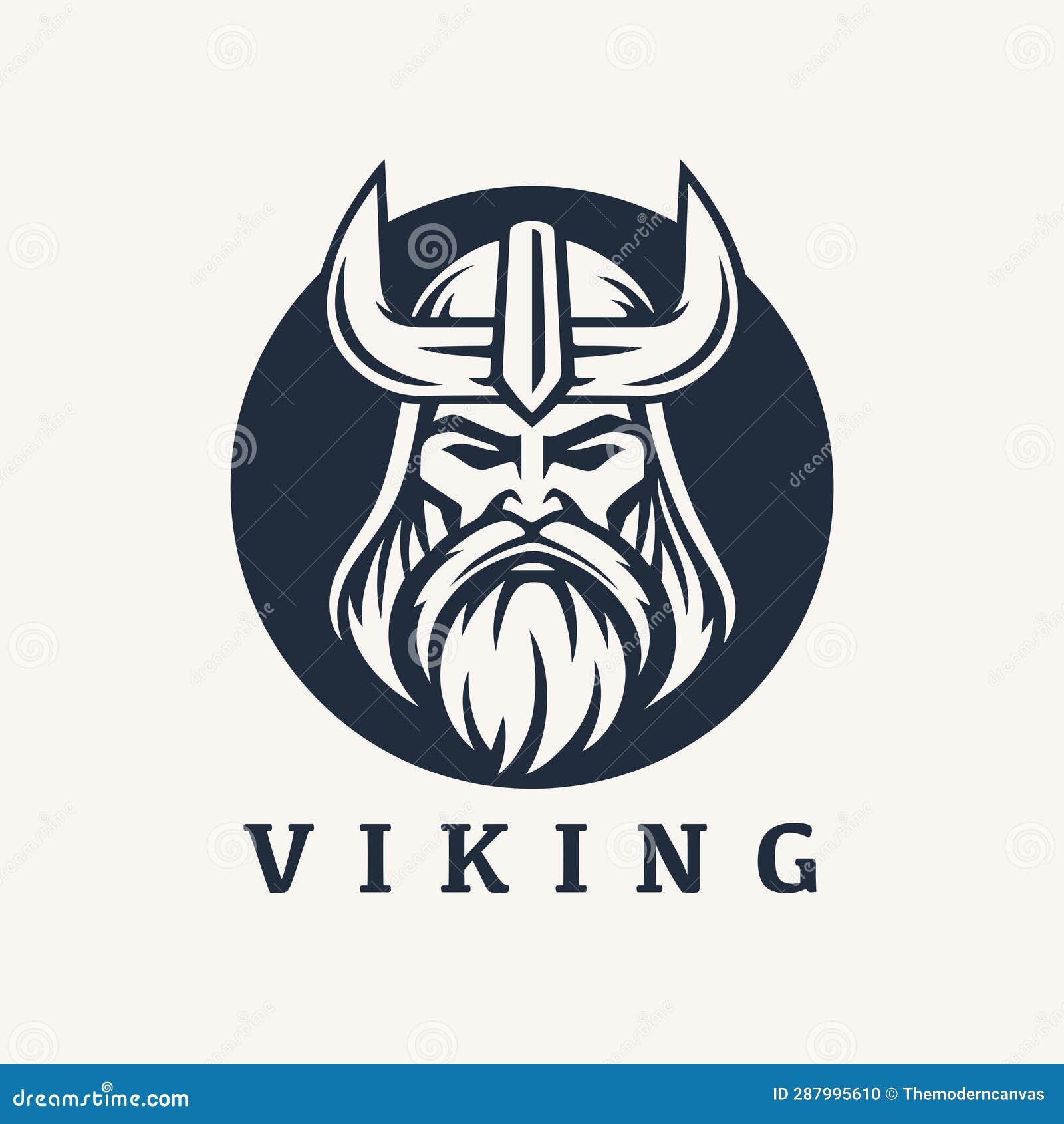 Nordic viking logo icon stock illustration. Illustration of bold ...