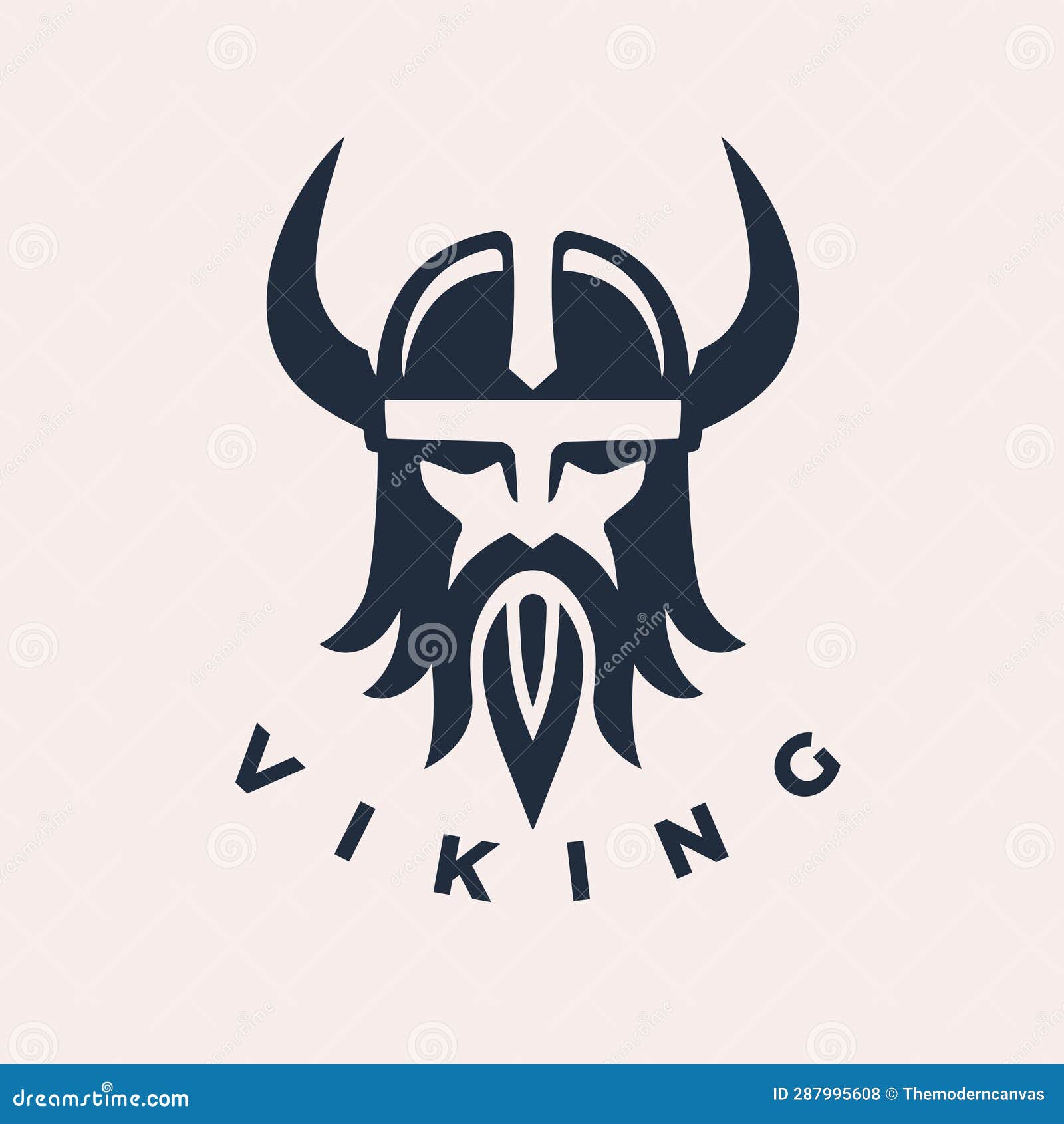 Nordic viking logo icon stock illustration. Illustration of ...